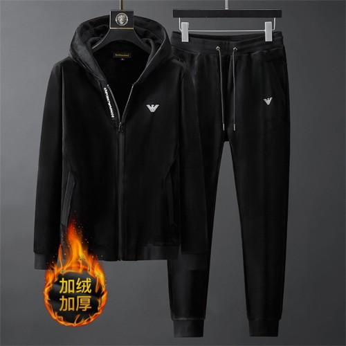 Armani Tracksuits Long Sleeved For Men #1263309 $98.00 USD, Wholesale Replica Armani Tracksuits