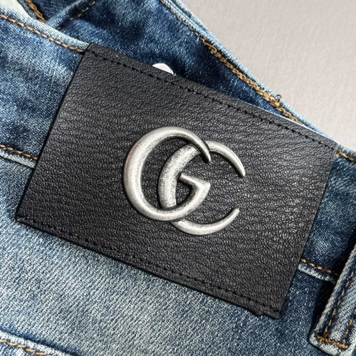 Replica Gucci Jeans For Men #1263313 $82.00 USD for Wholesale