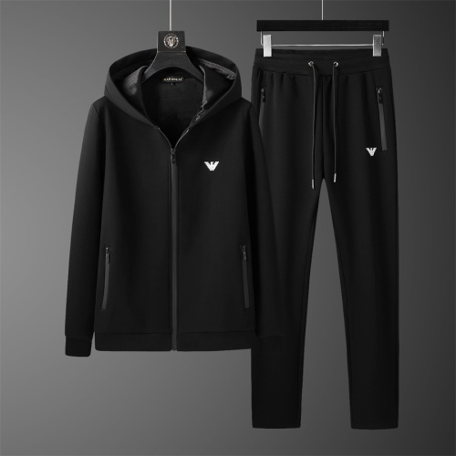 Armani Tracksuits Long Sleeved For Men #1263317 $98.00 USD, Wholesale Replica Armani Tracksuits