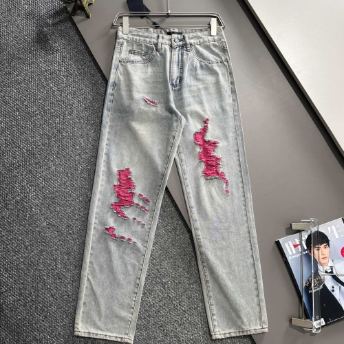 Replica Prada Jeans For Men #1263318 $82.00 USD for Wholesale