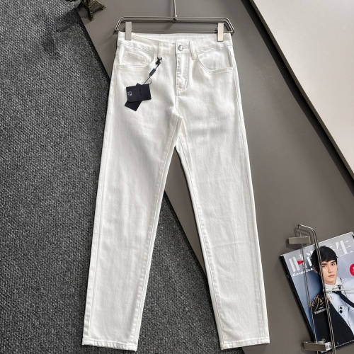 Replica Prada Jeans For Men #1263320 $82.00 USD for Wholesale