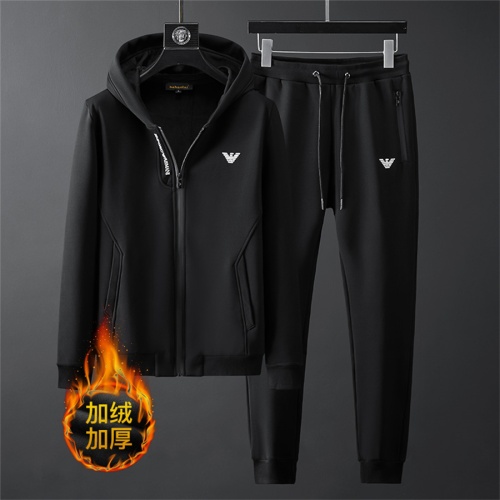 Armani Tracksuits Long Sleeved For Men #1263321 $98.00 USD, Wholesale Replica Armani Tracksuits