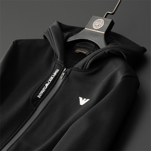 Replica Armani Tracksuits Long Sleeved For Men #1263321 $98.00 USD for Wholesale