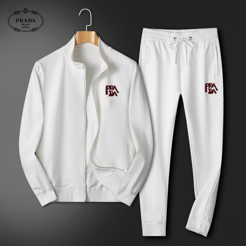 Prada Tracksuits Long Sleeved For Men #1263325 $80.00 USD, Wholesale Replica Prada Tracksuits