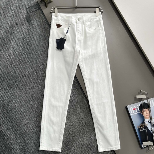 Replica Prada Jeans For Men #1263326 $82.00 USD for Wholesale