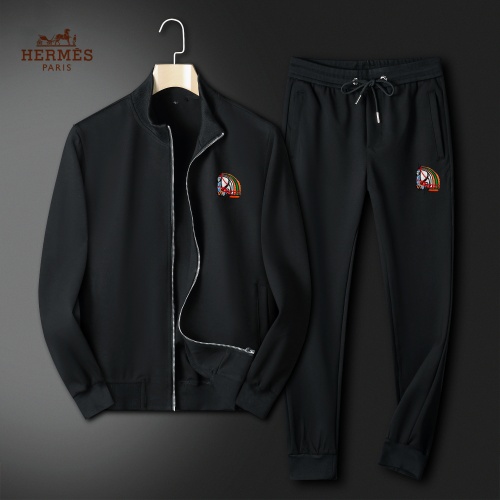 Hermes Tracksuits Long Sleeved For Men #1263329 $80.00 USD, Wholesale Replica Hermes Tracksuits