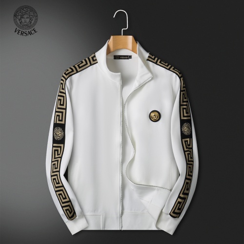 Replica Versace Tracksuits Long Sleeved For Men #1263330 $80.00 USD for Wholesale