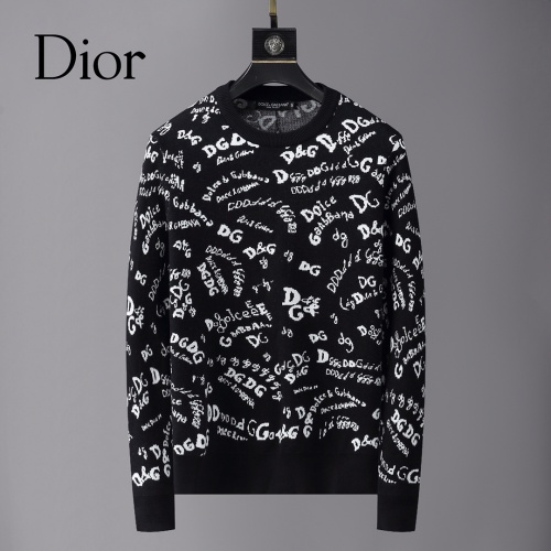 Dolce &amp; Gabbana D&amp;G Sweaters Long Sleeved For Men #1263333 $45.00 USD, Wholesale Replica Dolce &amp; Gabbana D&amp;G Sweaters