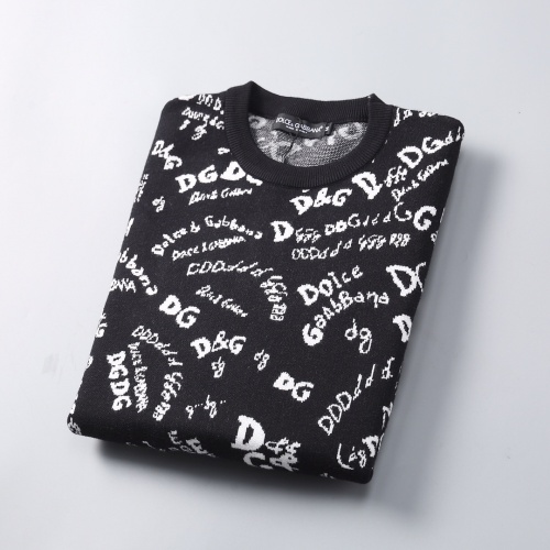 Replica Dolce & Gabbana D&G Sweaters Long Sleeved For Men #1263333 $45.00 USD for Wholesale