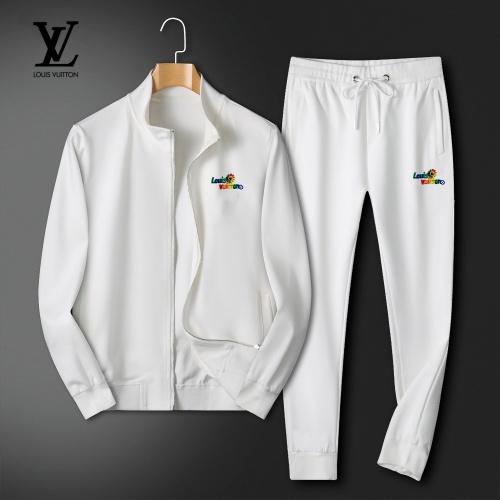 Louis Vuitton LV Tracksuits Long Sleeved For Men #1263344 $80.00 USD, Wholesale Replica Louis Vuitton LV Tracksuits