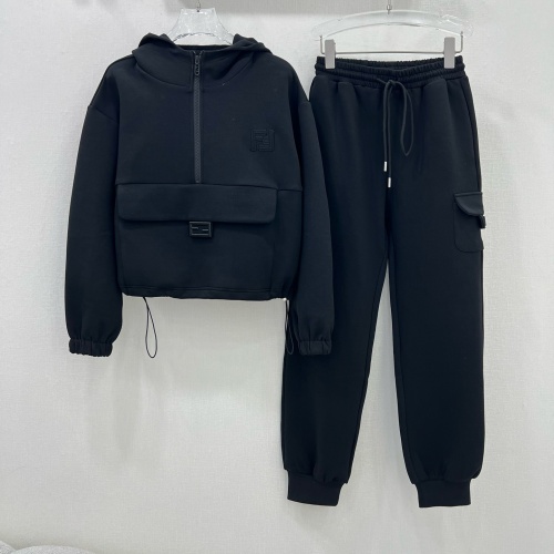 Fendi Tracksuits Long Sleeved For Women #1263369 $158.00 USD, Wholesale Replica Fendi Tracksuits