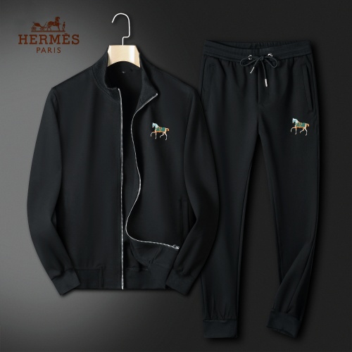 Hermes Tracksuits Long Sleeved For Men #1263377 $80.00 USD, Wholesale Replica Hermes Tracksuits