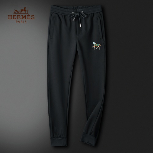 Replica Hermes Tracksuits Long Sleeved For Men #1263377 $80.00 USD for Wholesale