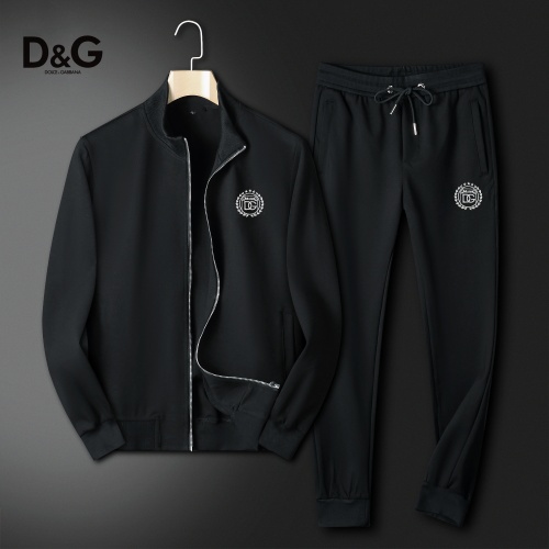 Dolce &amp; Gabbana D&amp;G Tracksuits Long Sleeved For Men #1263388 $80.00 USD, Wholesale Replica Dolce &amp; Gabbana D&amp;G Tracksuits