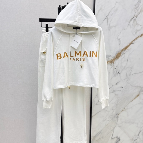 Balmain Tracksuits Long Sleeved For Women #1263392 $108.00 USD, Wholesale Replica Balmain Tracksuits