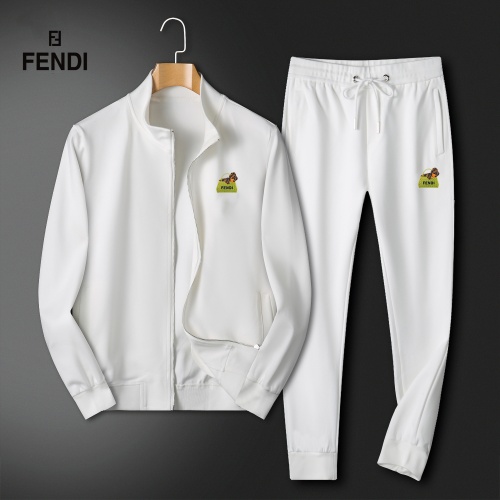 Fendi Tracksuits Long Sleeved For Men #1263397 $80.00 USD, Wholesale Replica Fendi Tracksuits