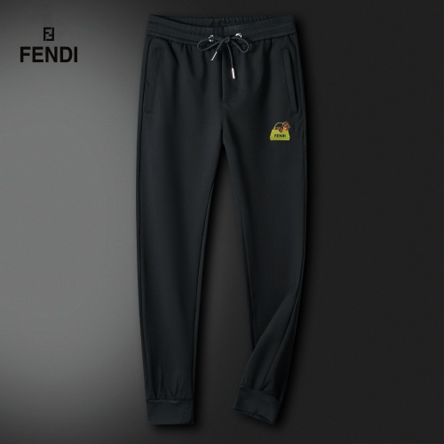 Replica Fendi Tracksuits Long Sleeved For Men #1263398 $80.00 USD for Wholesale