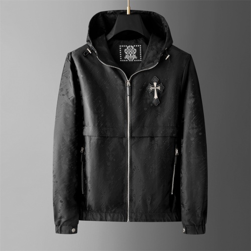 Chrome Hearts Jackets Long Sleeved For Men #1263415 $72.00 USD, Wholesale Replica Chrome Hearts Jackets