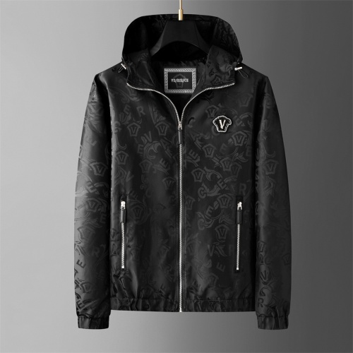 Versace Jackets Long Sleeved For Men #1263417 $72.00 USD, Wholesale Replica Versace Jackets