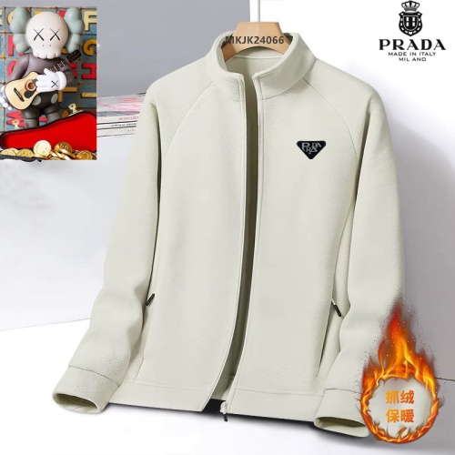 Prada Jackets Long Sleeved For Men #1263436 $64.00 USD, Wholesale Replica Prada Jackets