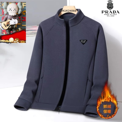 Prada Jackets Long Sleeved For Men #1263439 $64.00 USD, Wholesale Replica Prada Jackets