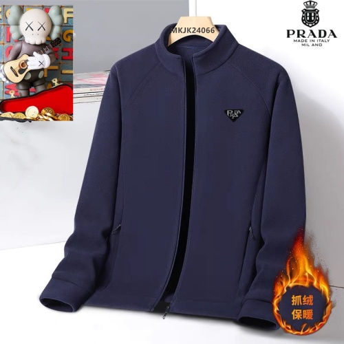 Prada Jackets Long Sleeved For Men #1263441 $64.00 USD, Wholesale Replica Prada Jackets