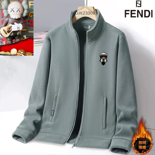 Fendi Jackets Long Sleeved For Men #1263443 $64.00 USD, Wholesale Replica Fendi Jackets