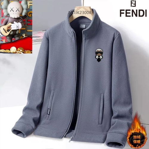 Fendi Jackets Long Sleeved For Men #1263444 $64.00 USD, Wholesale Replica Fendi Jackets