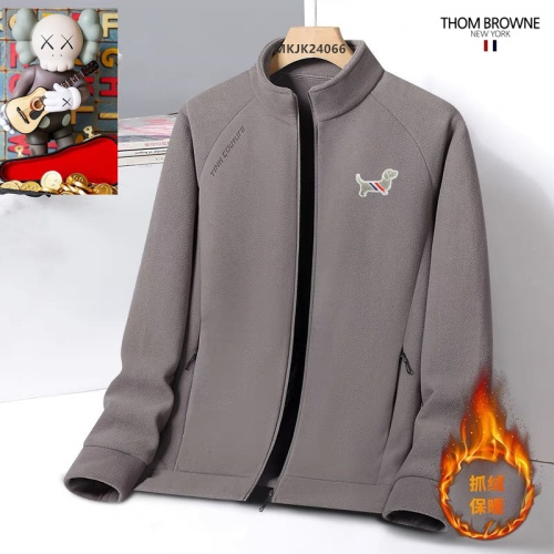 Thom Browne Jackets Long Sleeved For Men #1263447 $64.00 USD, Wholesale Replica Thom Browne Jackets