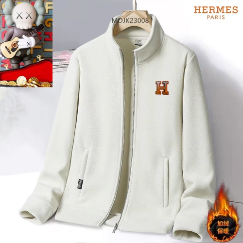 Hermes Jackets Long Sleeved For Men #1263451 $64.00 USD, Wholesale Replica Hermes Jackets