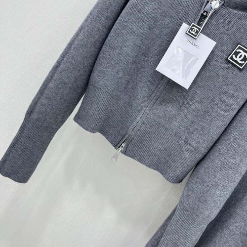 Replica Chanel Tracksuits Long Sleeved For Women #1263457 $100.00 USD for Wholesale