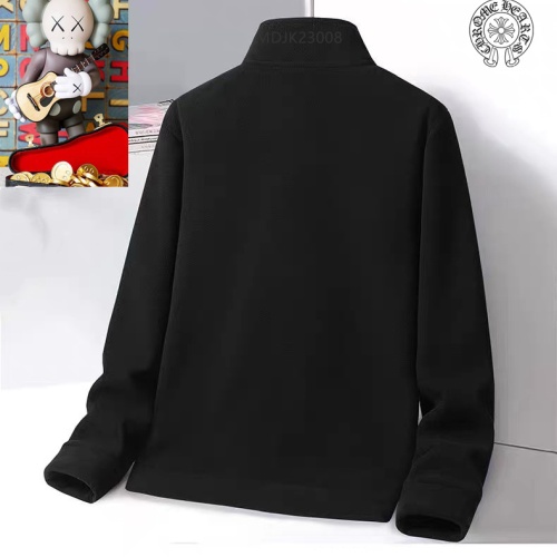 Replica Chrome Hearts Jackets Long Sleeved For Men #1263472 $64.00 USD for Wholesale