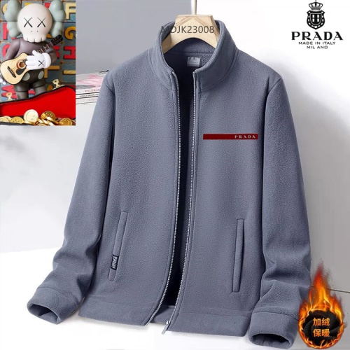 Prada Jackets Long Sleeved For Men #1263481 $64.00 USD, Wholesale Replica Prada Jackets