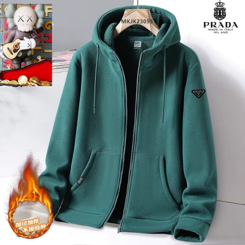 Prada Jackets Long Sleeved For Men #1263500 $64.00 USD, Wholesale Replica Prada Jackets