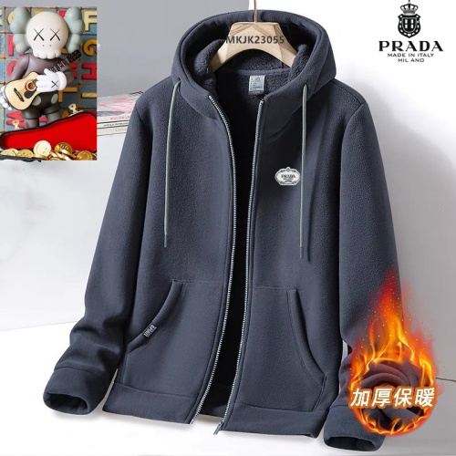 Prada Jackets Long Sleeved For Men #1263523 $64.00 USD, Wholesale Replica Prada Jackets