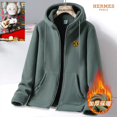 Hermes Jackets Long Sleeved For Men #1263528 $64.00 USD, Wholesale Replica Hermes Jackets