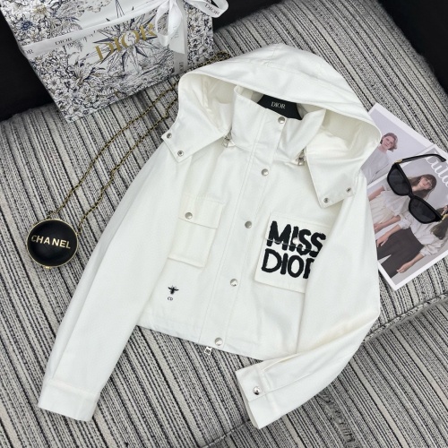 Christian Dior Jackets Long Sleeved For Women #1263544 $108.00 USD, Wholesale Replica Christian Dior Jackets