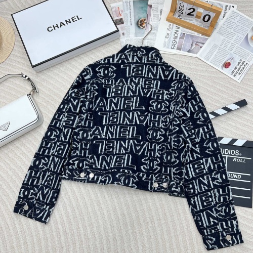 Replica Chanel Jackets Long Sleeved For Women #1263581 $115.00 USD for Wholesale