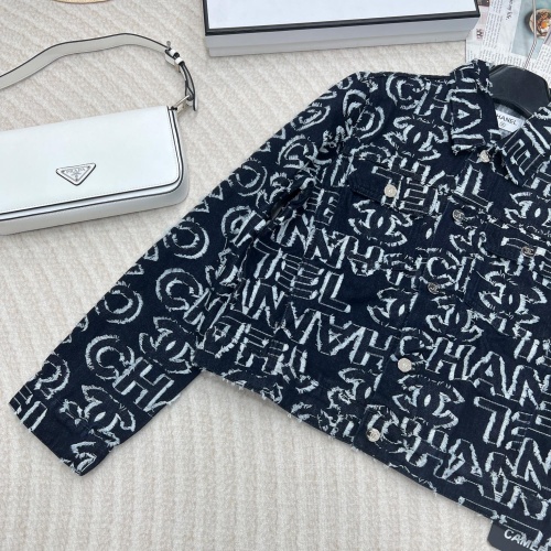 Replica Chanel Jackets Long Sleeved For Women #1263581 $115.00 USD for Wholesale