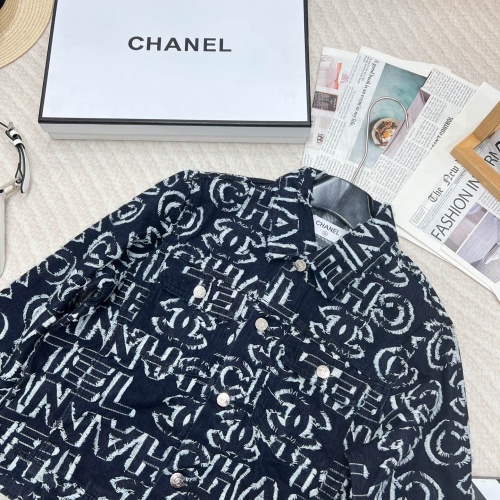 Replica Chanel Jackets Long Sleeved For Women #1263581 $115.00 USD for Wholesale