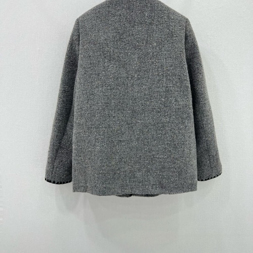 Replica Chanel Down Coat Long Sleeved For Women #1263592 $235.00 USD for Wholesale