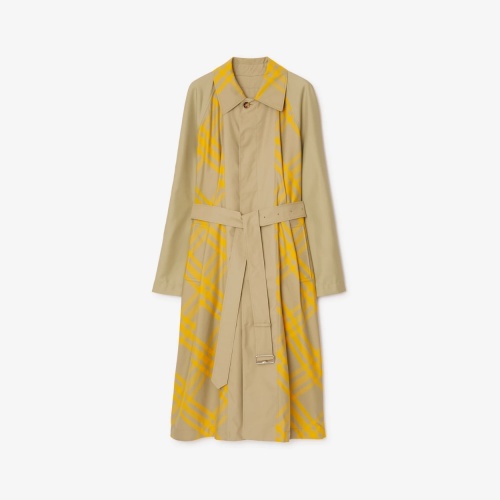 Burberry Trench Coat Long Sleeved For Unisex #1263633 $257.85 USD, Wholesale Replica Burberry Trench Coat