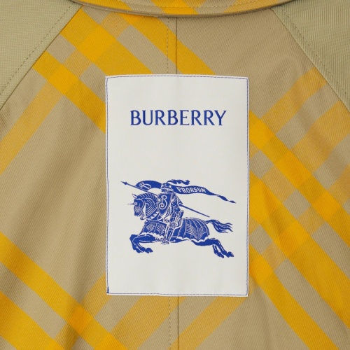 Replica Burberry Trench Coat Long Sleeved For Unisex #1263633 $257.85 USD for Wholesale