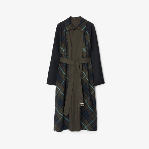 Burberry Trench Coat Long Sleeved For Unisex #1263634 $257.85 USD, Wholesale Replica Burberry Trench Coat