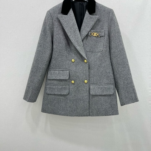 Celine Jackets Long Sleeved For Women #1263651 $132.00 USD, Wholesale Replica Celine Jackets