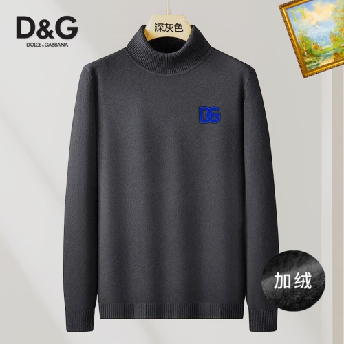 Dolce &amp; Gabbana D&amp;G Sweaters Long Sleeved For Men #1263656 $48.00 USD, Wholesale Replica Dolce &amp; Gabbana D&amp;G Sweaters