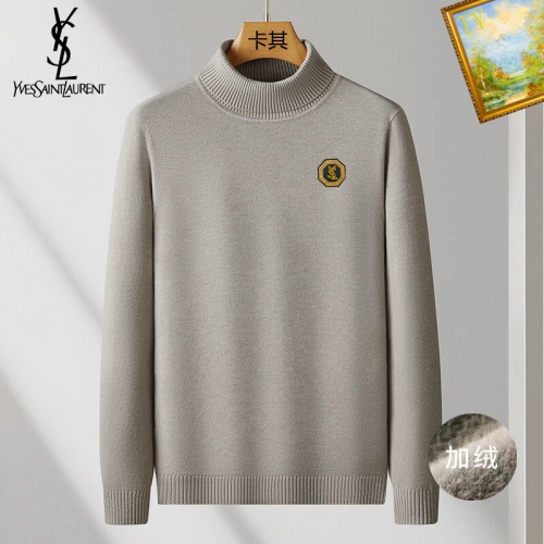 Yves Saint Laurent YSL Sweaters Long Sleeved For Men #1263667 $48.00 USD, Wholesale Replica Yves Saint Laurent YSL Sweaters