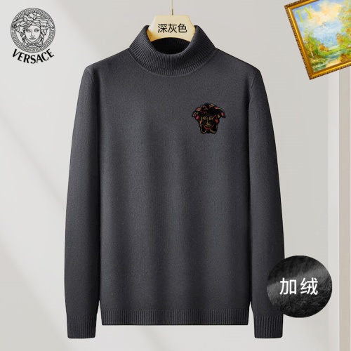 Versace Sweaters Long Sleeved For Men #1263680 $48.00 USD, Wholesale Replica Versace Sweaters