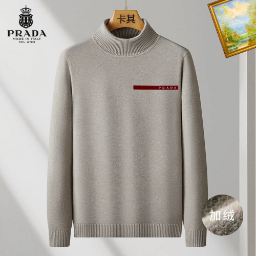 Prada Sweater Long Sleeved For Men #1263711 $48.00 USD, Wholesale Replica Prada Sweater