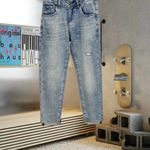 Replica Christian Dior Jeans For Men #1263740 $56.00 USD for Wholesale